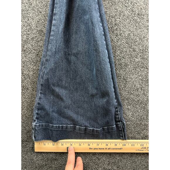 Kut From The Kloth Madeleine Trouser Flare Jeans Blue Denim Women’s Size 8 - Picture 6 of 16